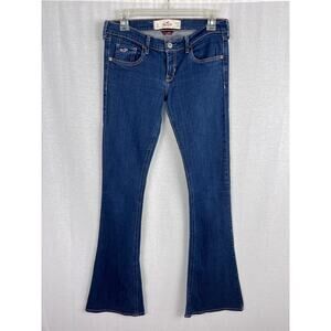 Vintage Hollister Jeans Y2K Cali Flare Low Rise Denim Preppy Casual Basic Trendy